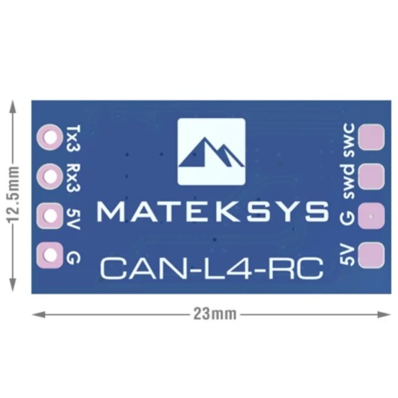 Wholesale MATEKSYS CAN-L4-RC AP_PERIPH CAN RC INPUT ADAPTER Turn Serial Into CAN